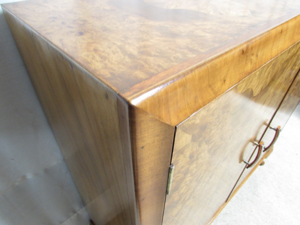 Art Deco Burr Walnut Cupboard View VIII