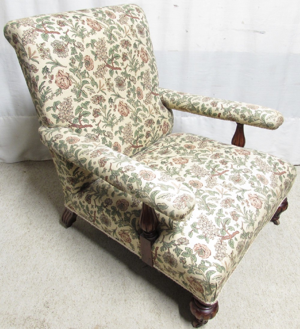 Victorian Upholstered Arm Chair