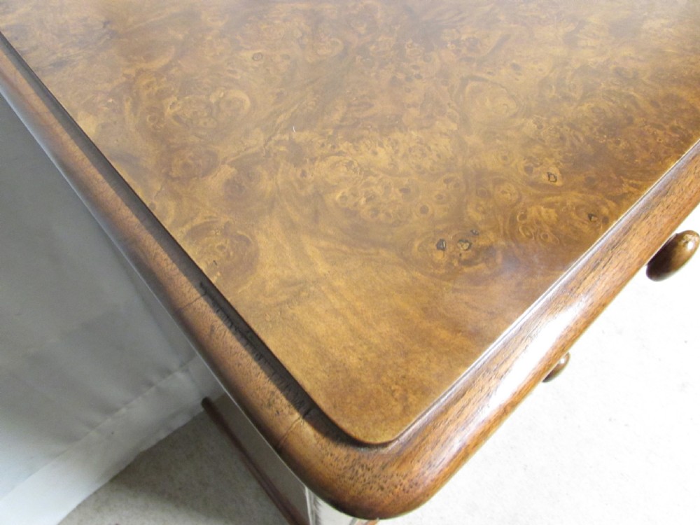 Burr Walnut Victorian Chest of Drawers View III