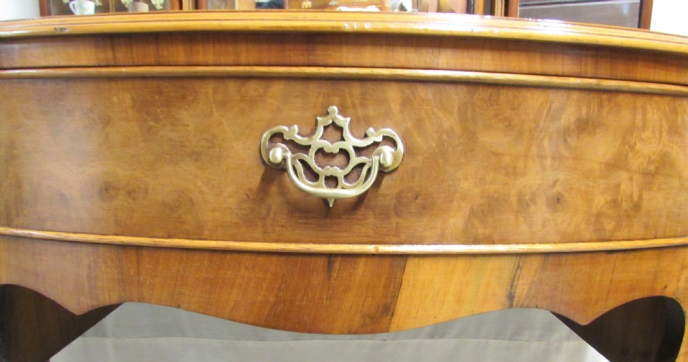 Burr Walnut Dressing Table View VI