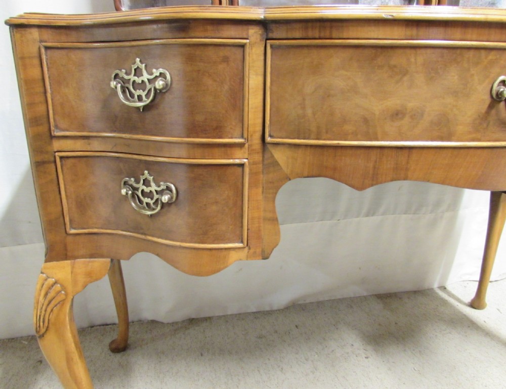 Burr Walnut Dressing Table View VII