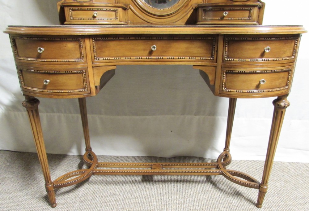 Fantastic Burr Walnut French Dressing Table View VIII