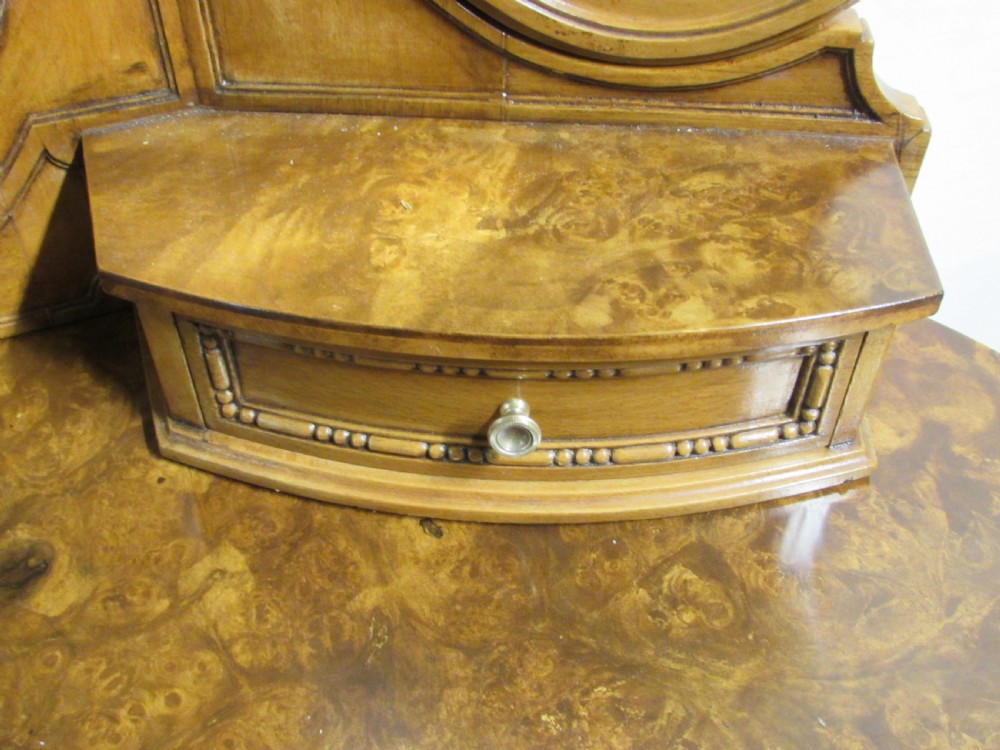 Fantastic Burr Walnut French Dressing Table View XVI