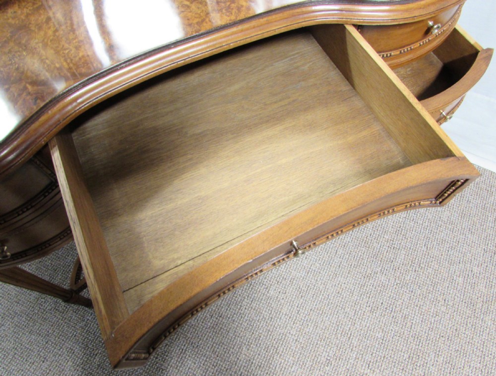 Fantastic Burr Walnut French Dressing Table View XXI