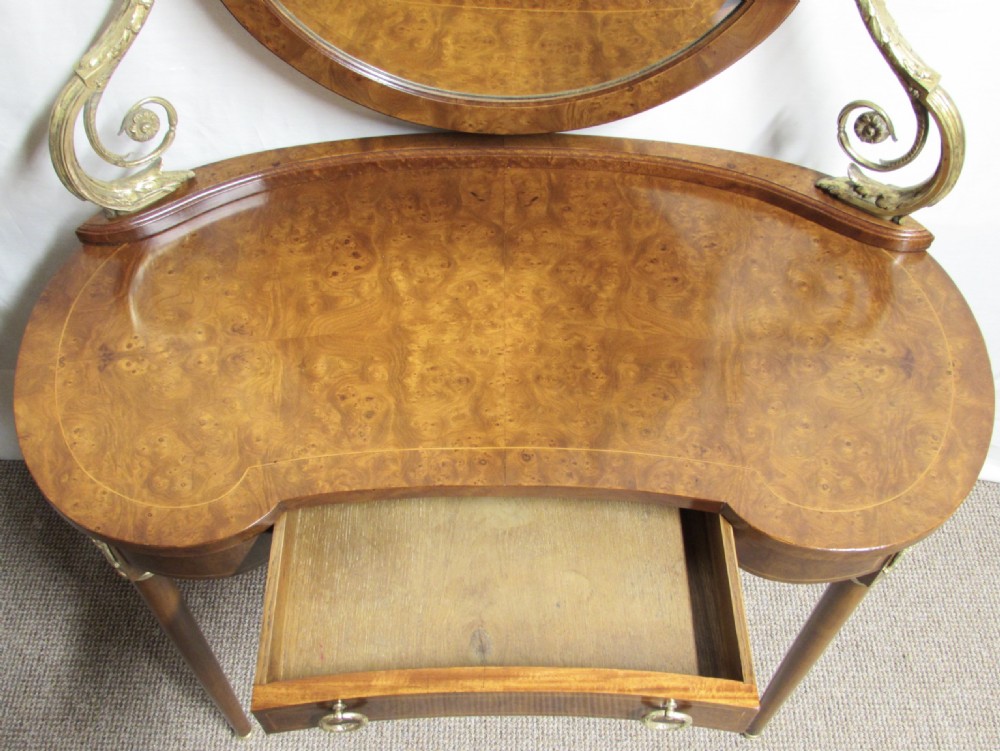 Superb French Walnut Dressing Table View V