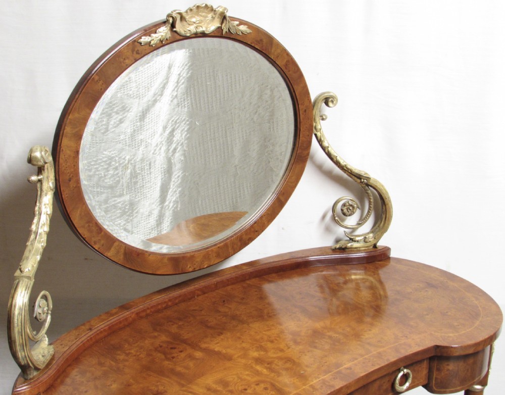 Superb French Walnut Dressing Table View XI