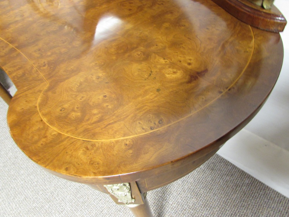 Superb French Walnut Dressing Table View XII
