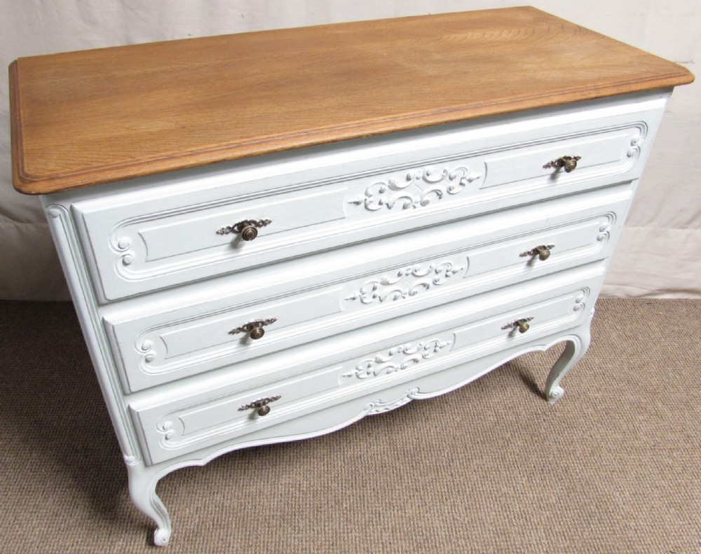 French Painted Chest of Drawers