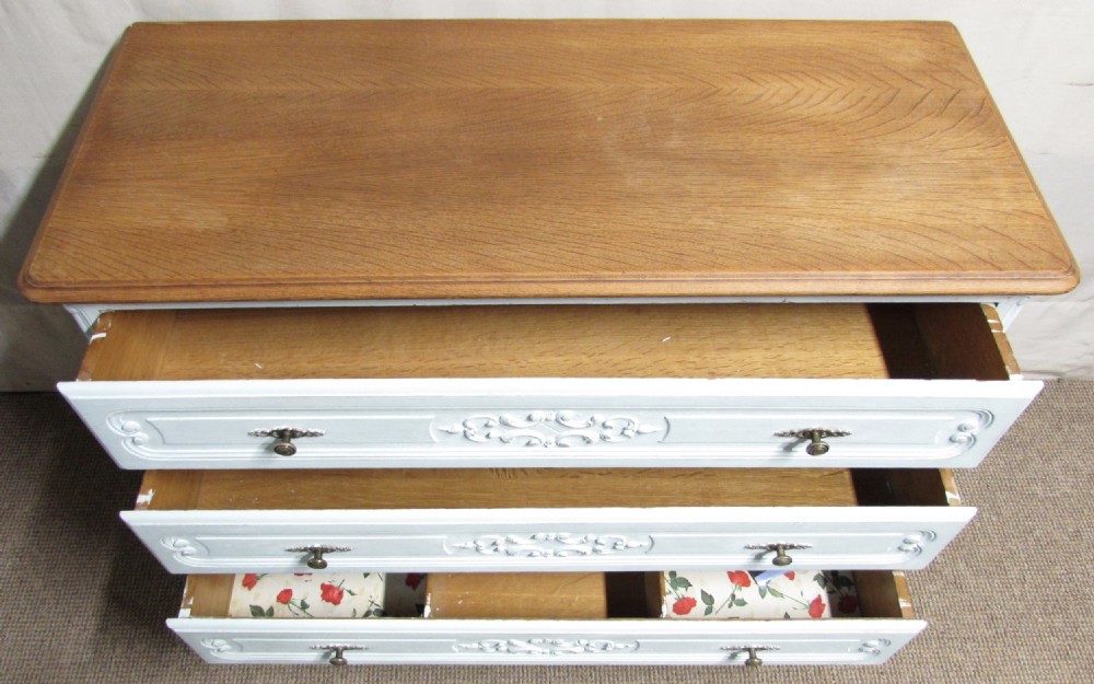 French Painted Chest of Drawers View IV