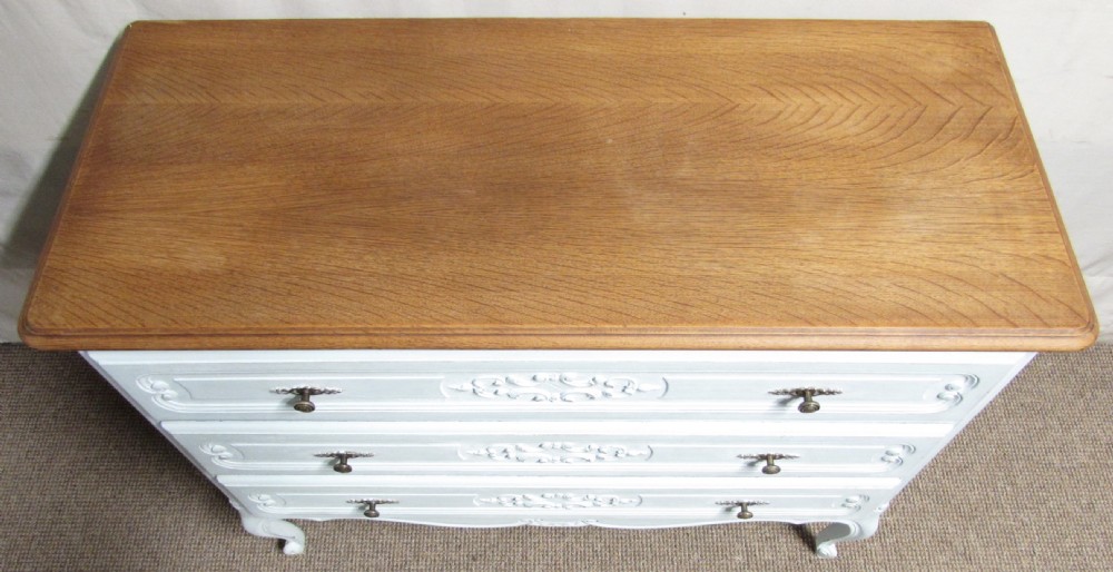 French Painted Chest of Drawers View X