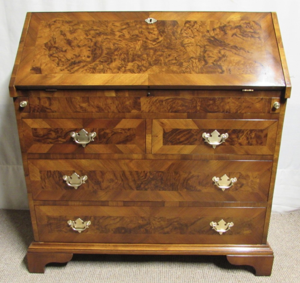 Burr Walnut Bureau 