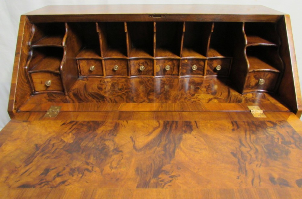 Burr Walnut Bureau  View IX