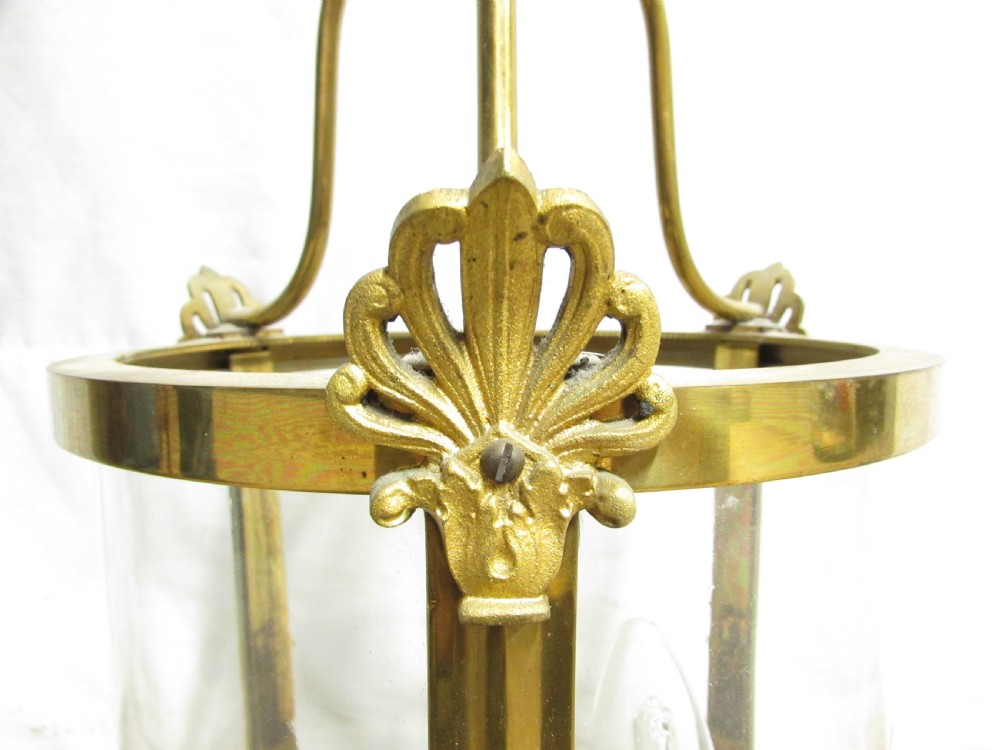 Brass Ceiling Lantern Light View II