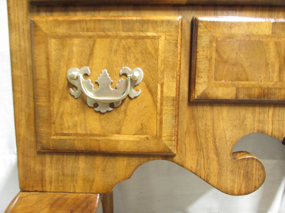 Victorian Burr Walnut Lowboy View XVI