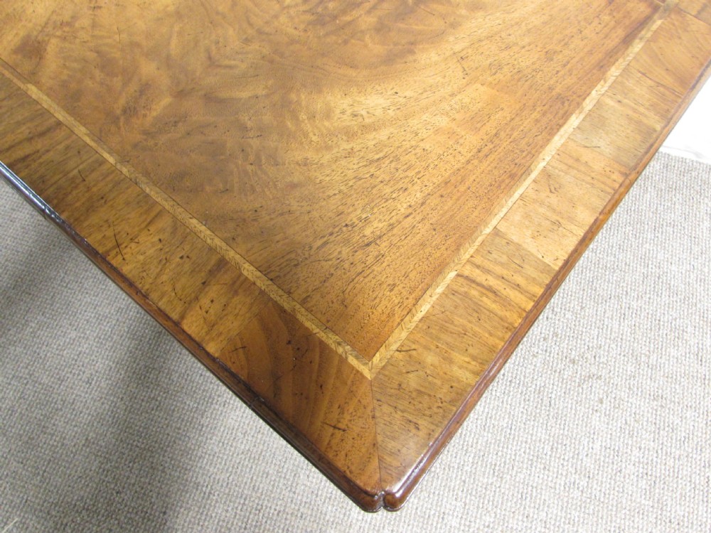 Victorian Burr Walnut Lowboy View IV