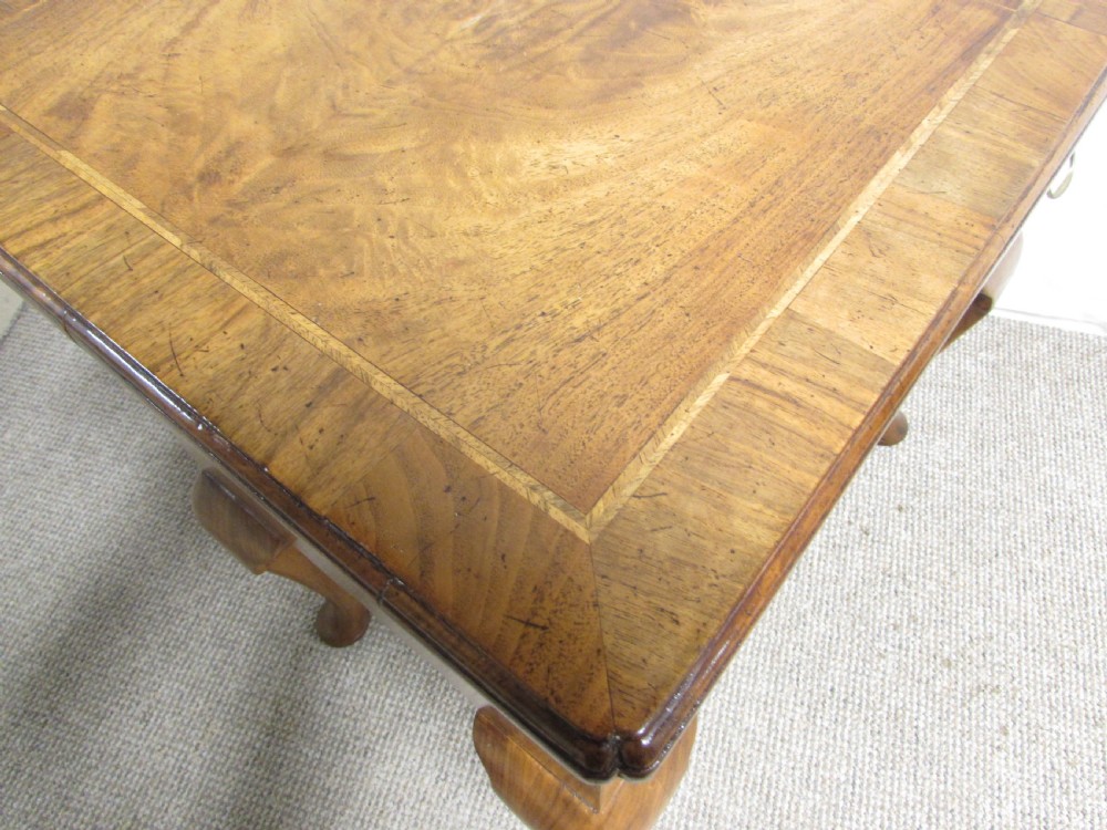 Victorian Burr Walnut Lowboy View VI
