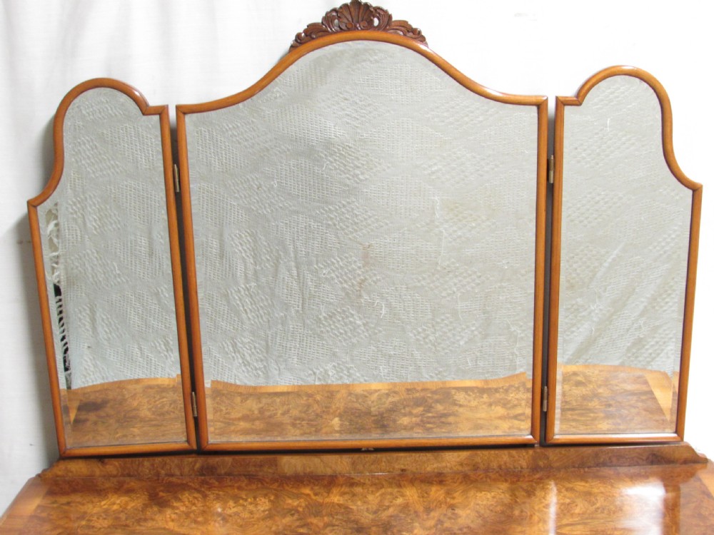 Burr Walnut Dressing Table View XIII