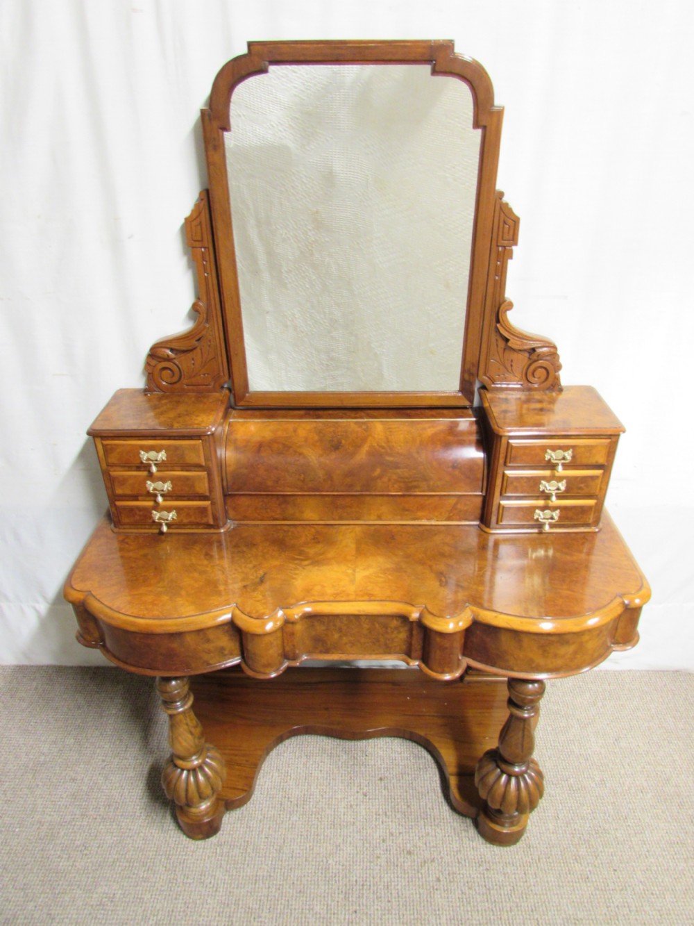Burr Walnut Duchess Dressing Table View II