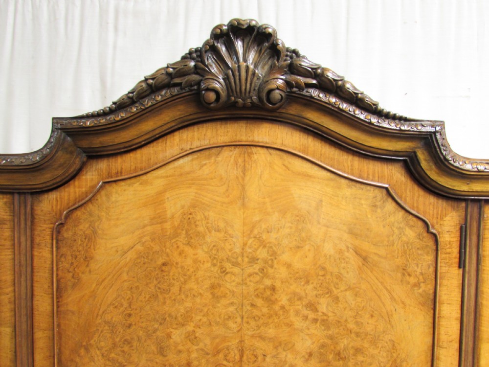 Magnificent Burr Walnut Cabinet on Stand View VII