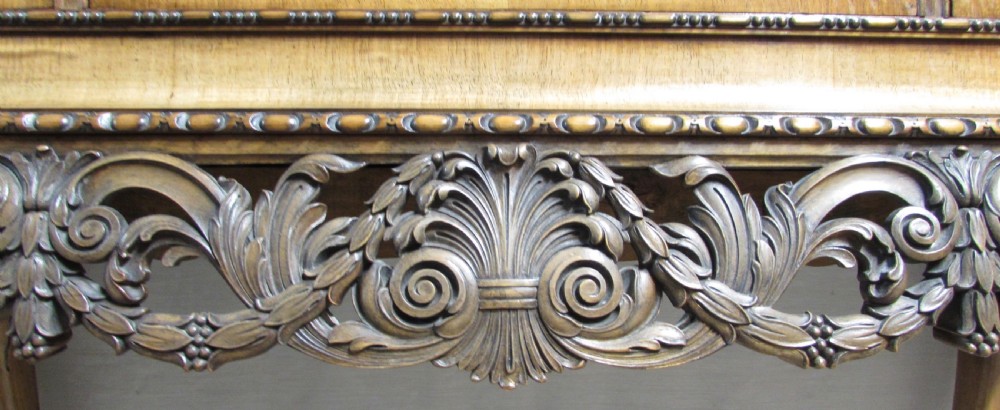 Magnificent Burr Walnut Cabinet on Stand View IX