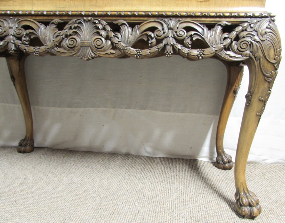 Magnificent Burr Walnut Cabinet on Stand View X