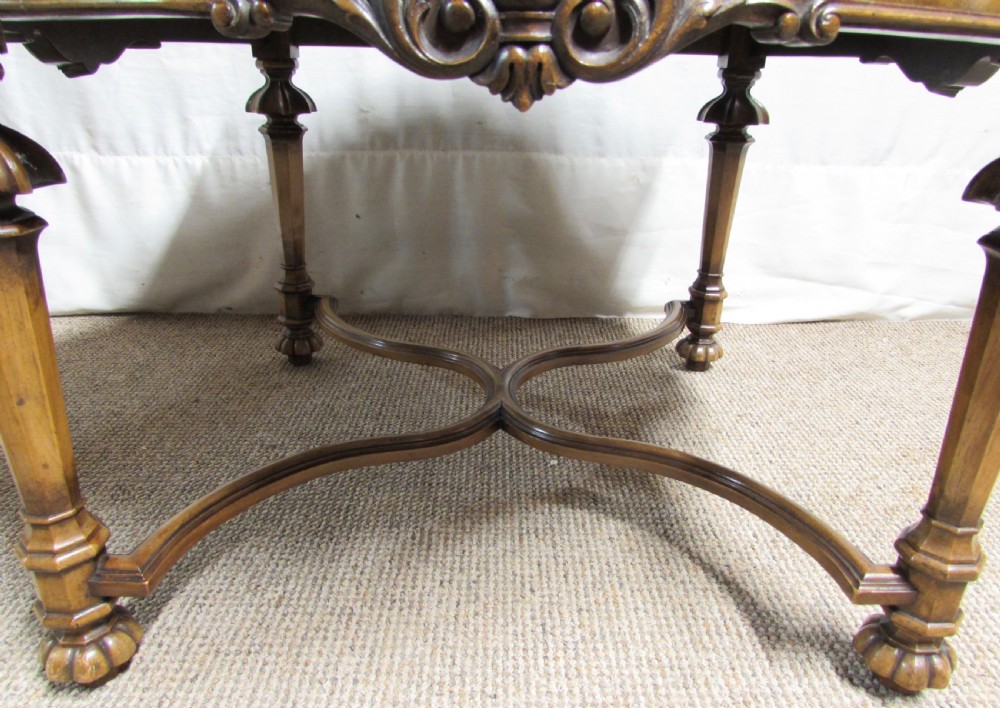 Wonderful Burr Walnut Coffee Table View VII