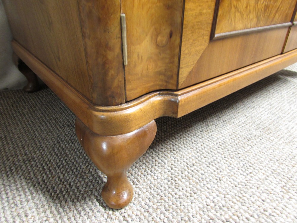 Burr Walnut Gentlemans Wardrobe View X