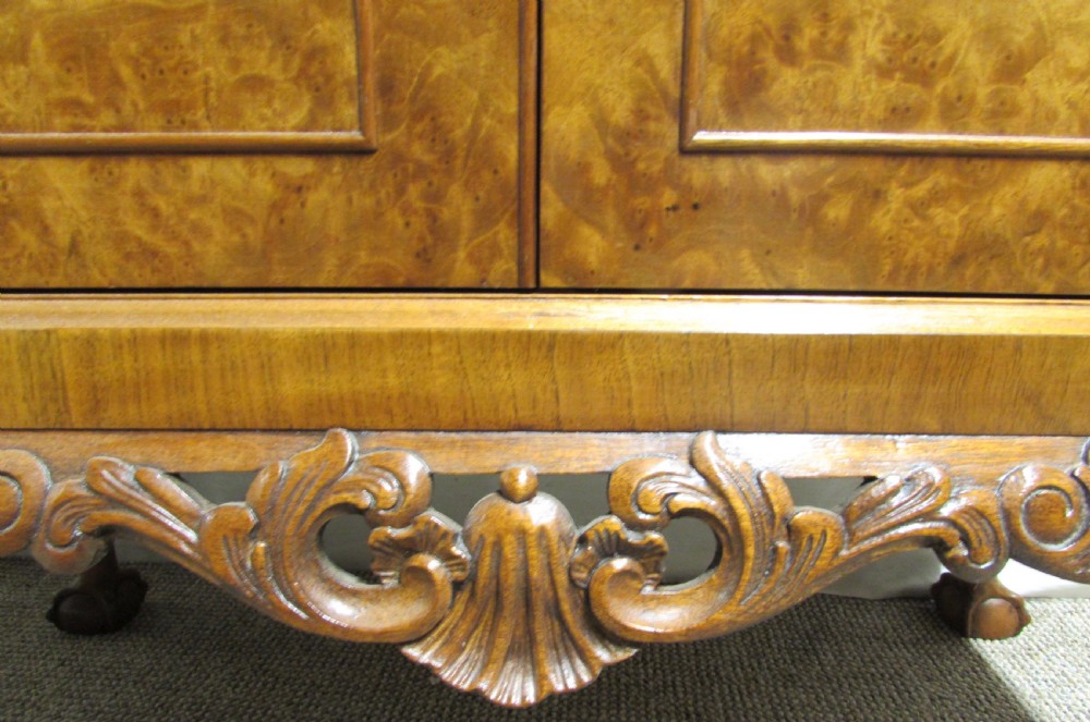 Burr Walnut Cabinet by Maples View VIII