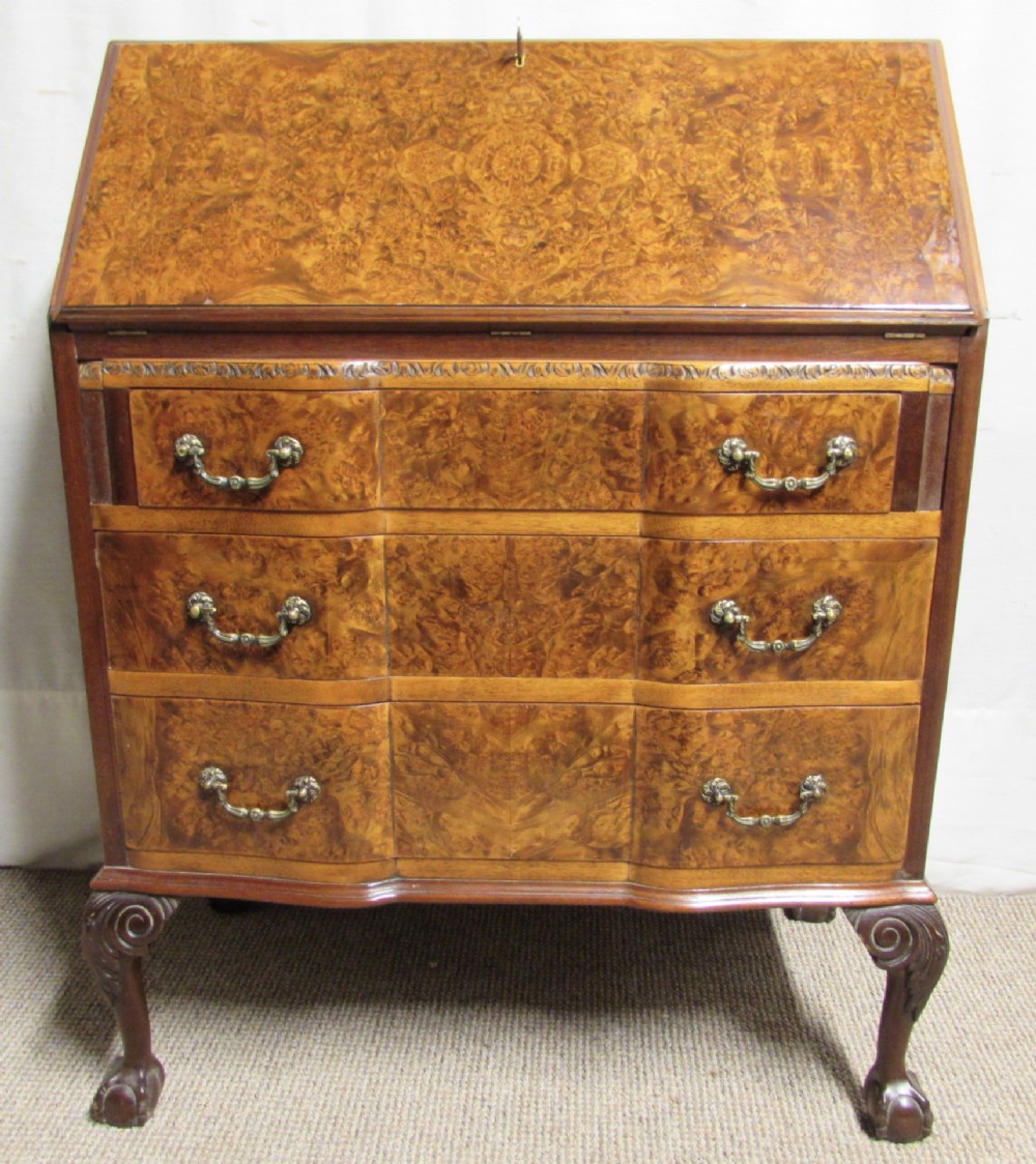 Burr Walnut Bureau