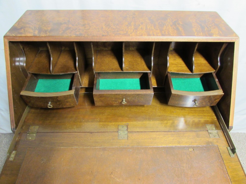 Burr Walnut Bureau View V
