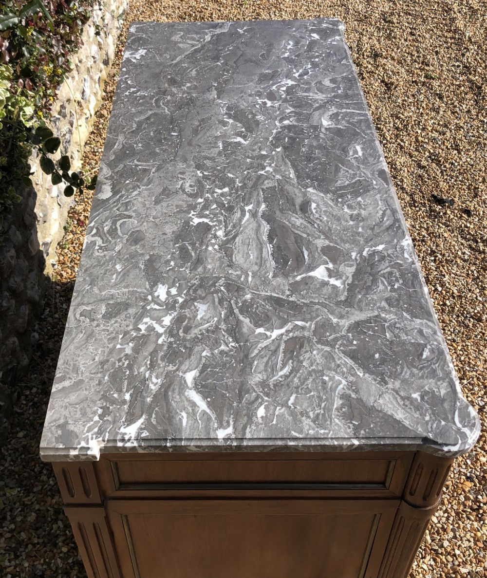 French Marble Top Chest of Drawers View V