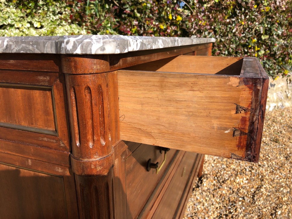 French Marble Top Chest of Drawers View X