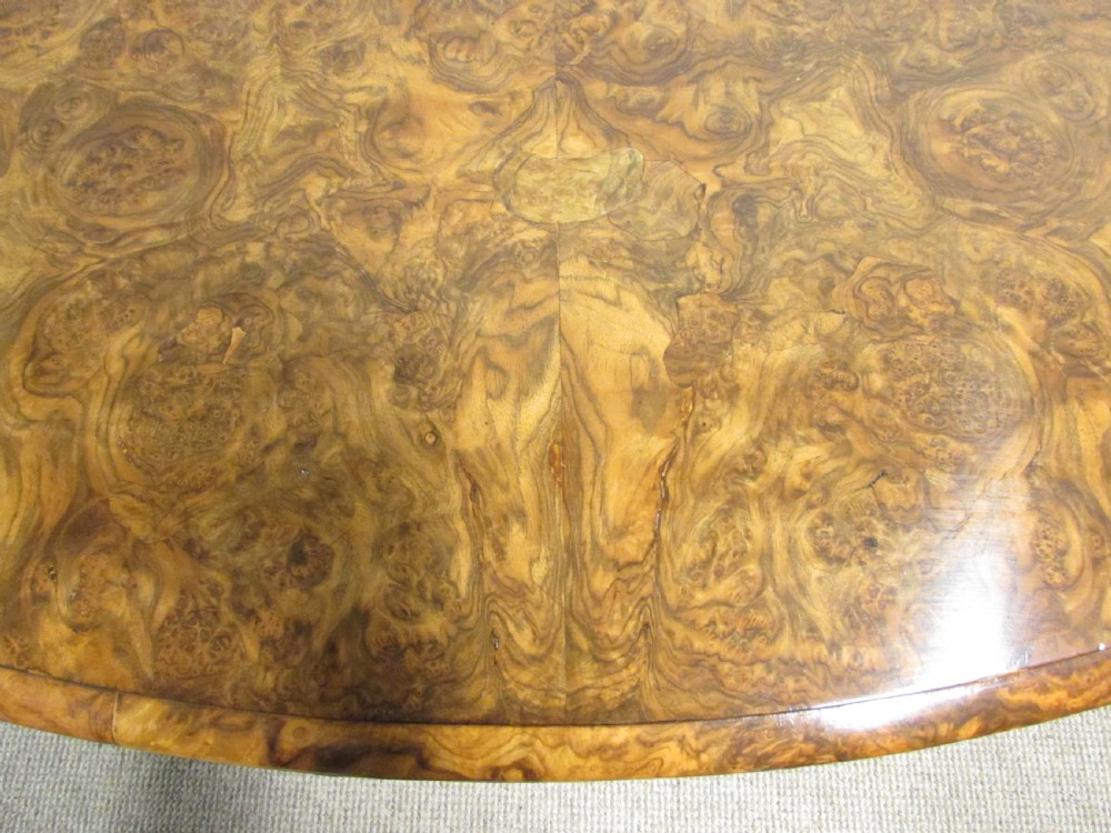 Wonderful Burr Walnut Dining Table View VI