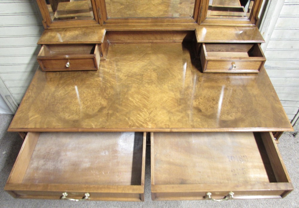Fine Burr Walnut Dressing Table View XIV