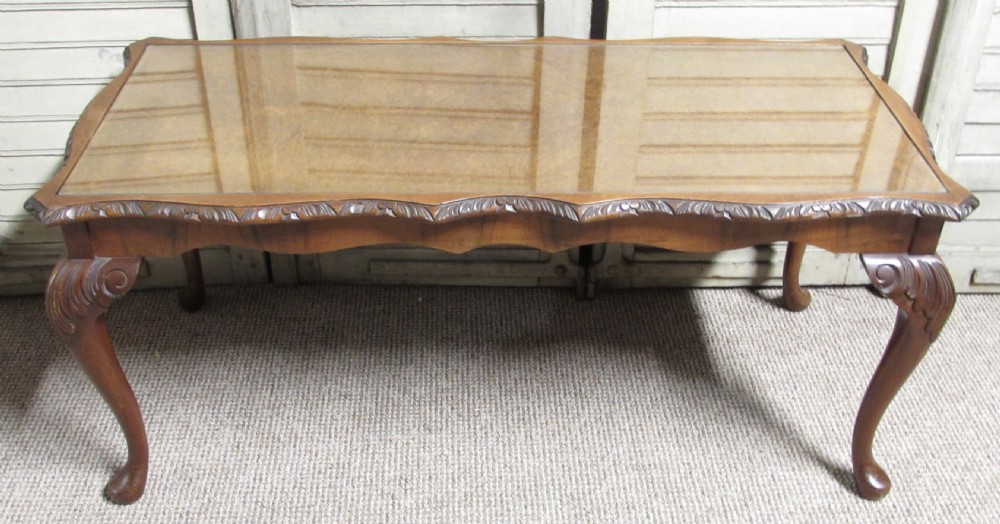 Burr Walnut Coffee Table