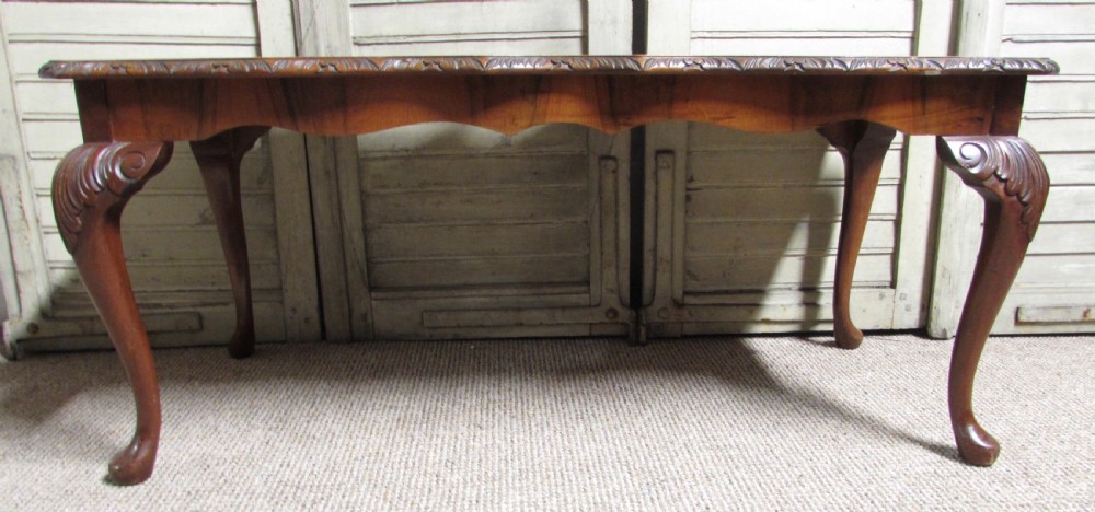 Burr Walnut Coffee Table View III