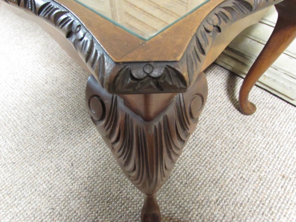 Burr Walnut Coffee Table View V