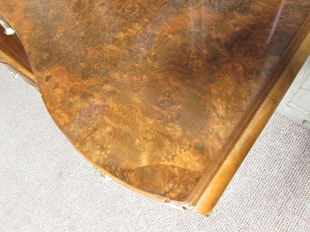 Burr Walnut Dressing Table View IX