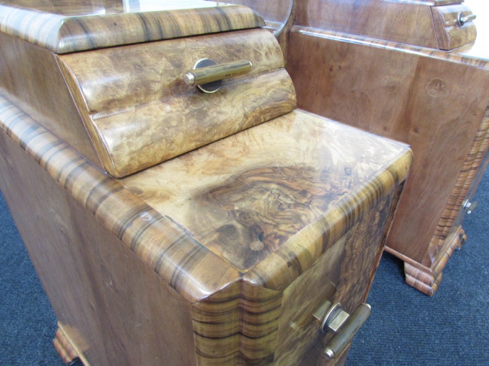 Art Deco Burr Walnut Dressing Table  View XVII