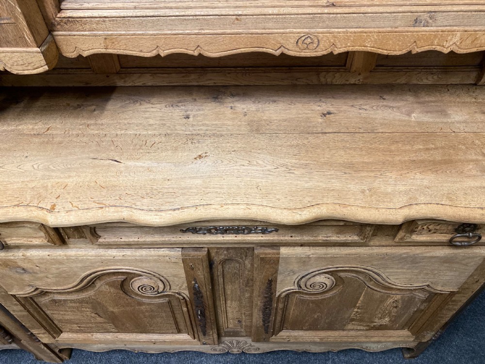 Large French Bleached Oak Dresser View XII