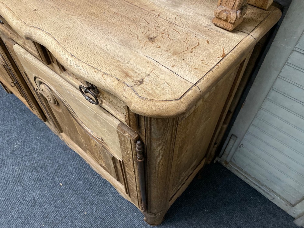 Large French Bleached Oak Dresser View XIII
