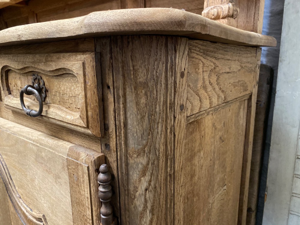 Large French Bleached Oak Dresser View XIV