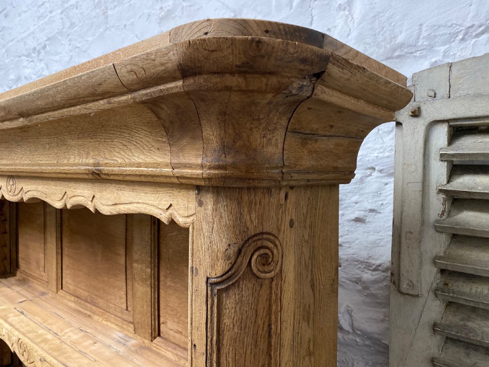 Large French Bleached Oak Dresser View XVI