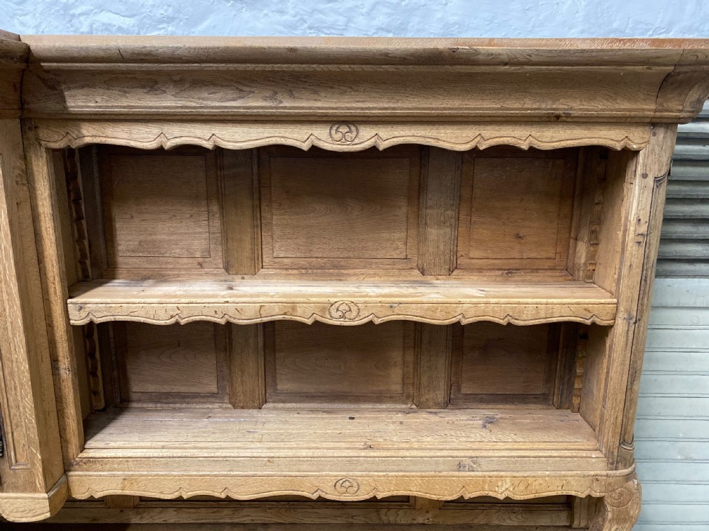 Large French Bleached Oak Dresser View XVII