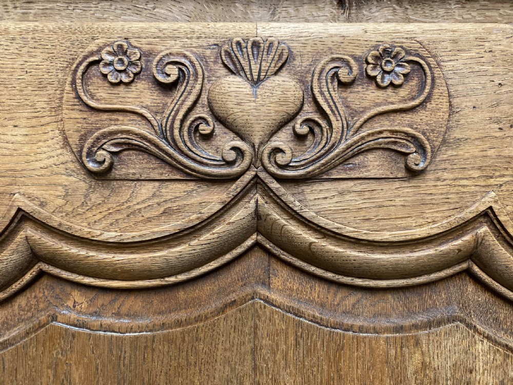 Large French Bleached Oak Dresser View XVIII