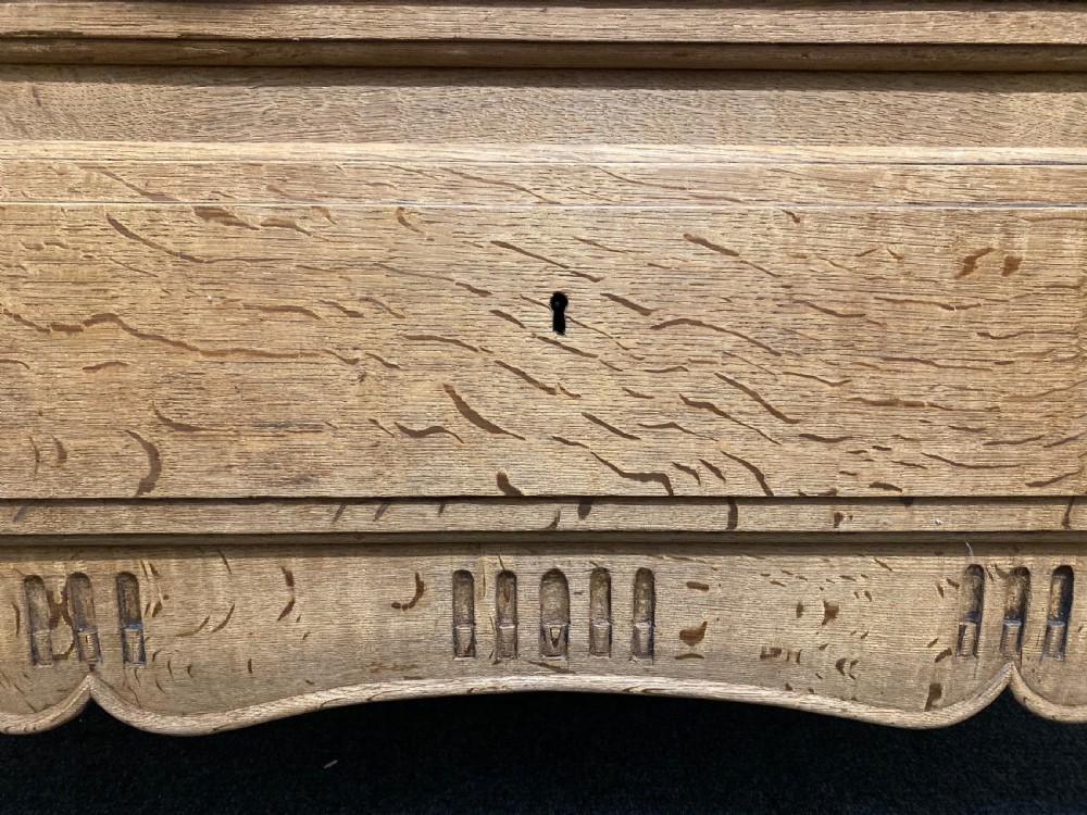 French Bleached Oak 19th Century Chest of Drawers View VI