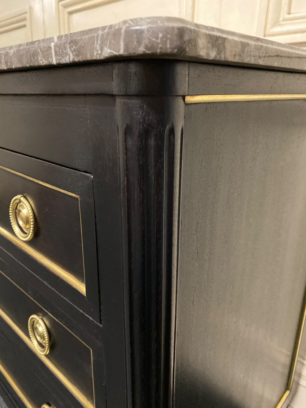 French Ebonised Directoire Chest of Drawers View XI