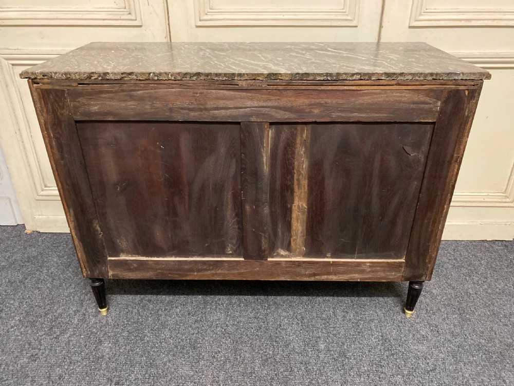 French Ebonised Directoire Chest of Drawers View XIV