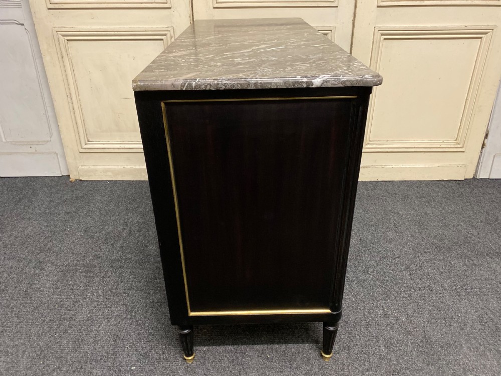 French Ebonised Directoire Chest of Drawers View XV
