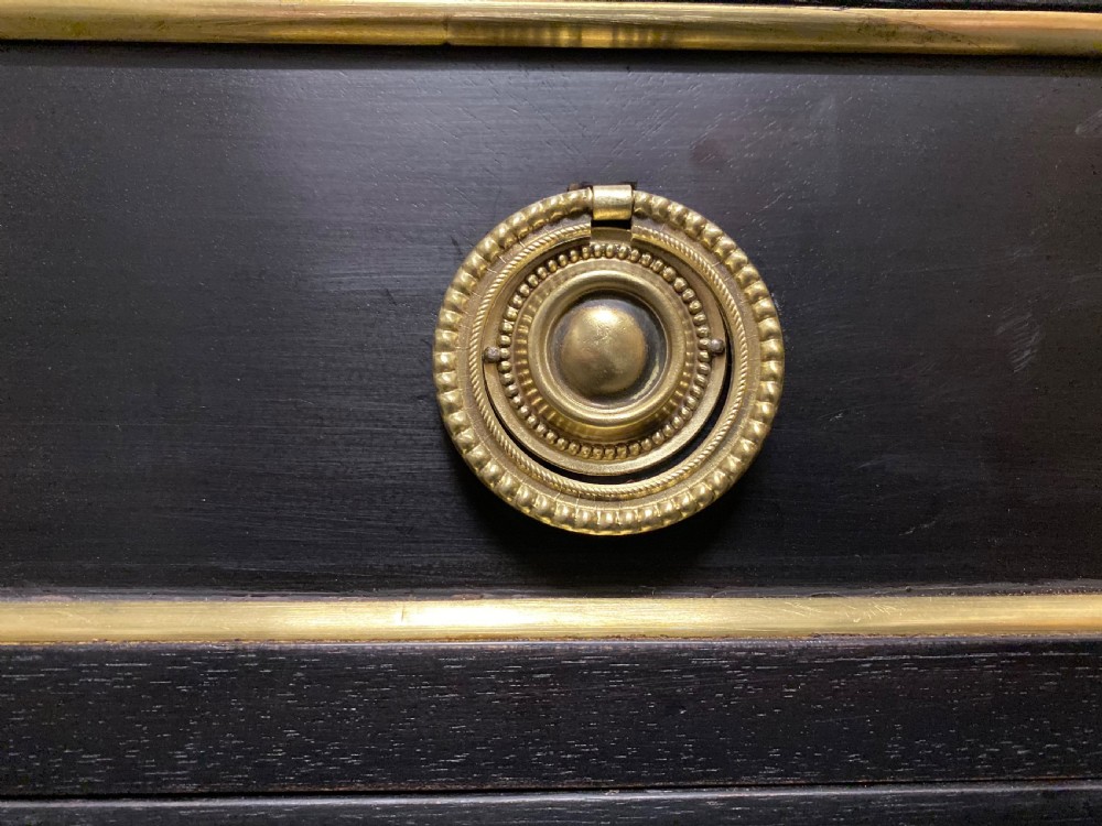 French Ebonised Directoire Chest of Drawers View XVI